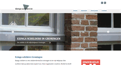 Desktop Screenshot of ezinga-schilders.nl