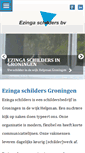 Mobile Screenshot of ezinga-schilders.nl